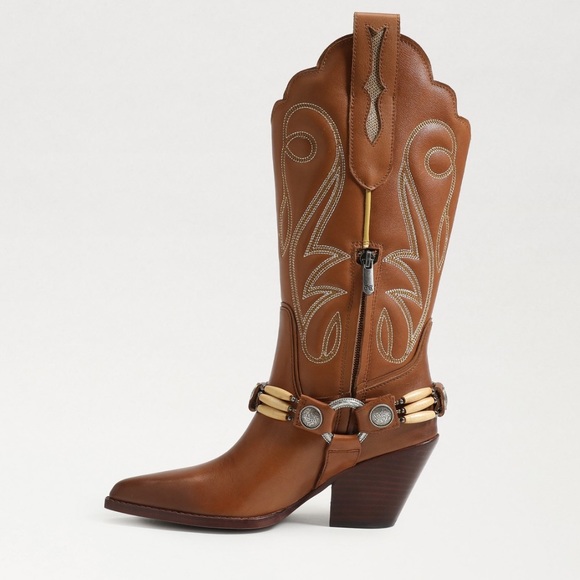 NEW IN BOX Sam Edelman Jackie Western Boot - Picture 2 of 9